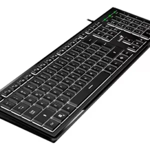 TECLADO GENIUS SLIMSTAR 820 ILUMINADO ALAMBRICO ESPAÑOL/ BLACK.