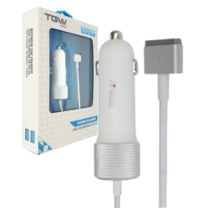 CARGADOR APPLE MACBOOK PARA AUTO / MACBOOK PRO Y MACBOOK AIR MAGSAFE 2 85W TGW / ORIGINAL / IPA61 / APPLE / WHITE