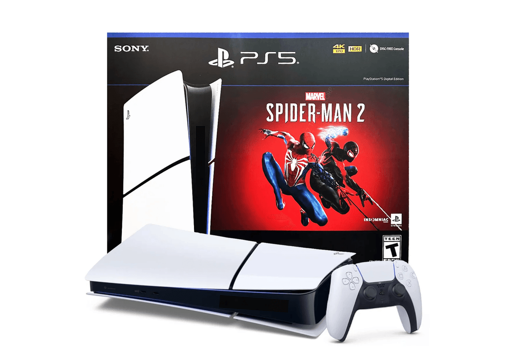CONSOLA SONY PLAYSTATION 5 SLIM EDICIÓN DIGITAL 1TB/ SPIDERMAN 2