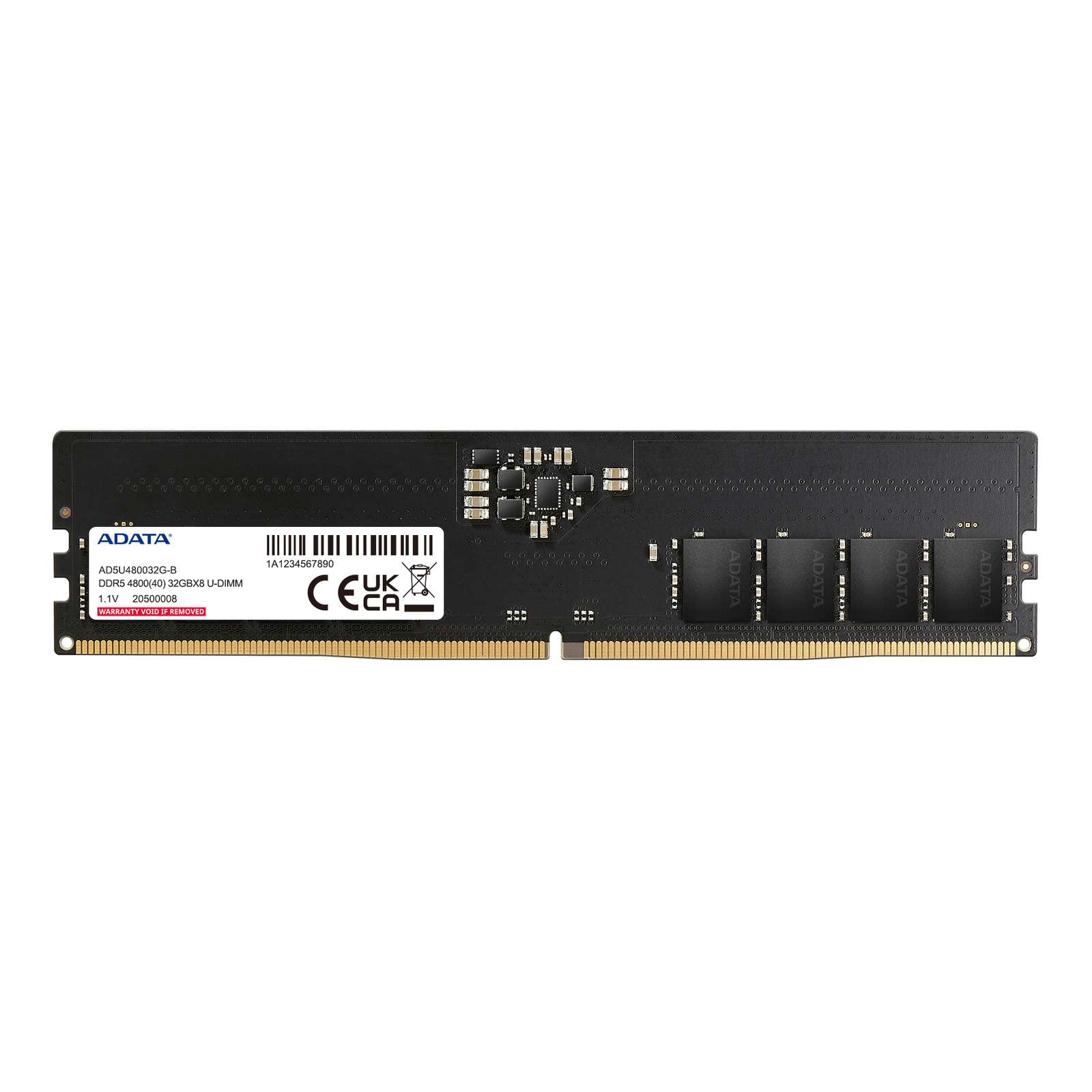 MEMORIA RAM PARA PC ADATA DIMM 8GB DDR5 4800 1.1V - Imagen 2