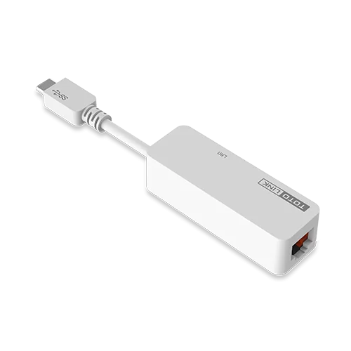 ADAPTADOR DE RED RJ45 TOTOLINK/ U1000C/ INTERFAZ TIPO-C GIGABIT 10/100/1000MBPS