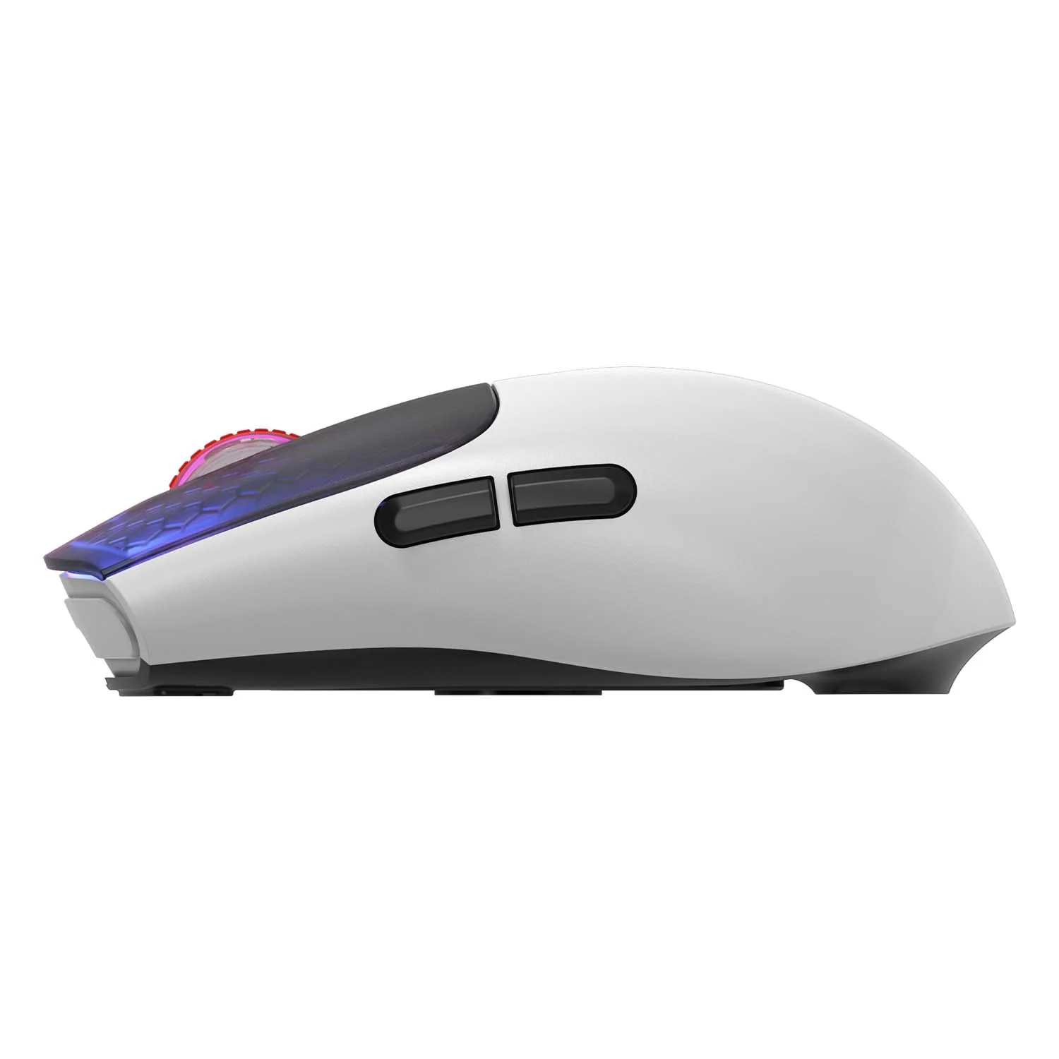 Mouse Gaming Marvo Monka G966W Tri Modo Wireless-Bt-Wired Recargable White 10000Dpi - Imagen 4