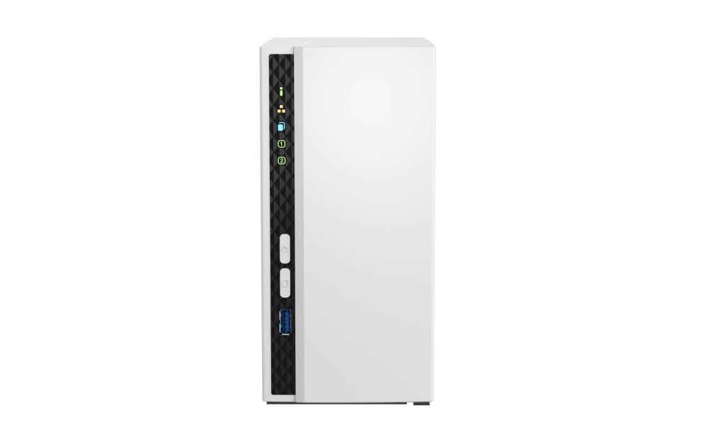 SERVIDOR NAS STORAGE QNAP TS-233 2-BAY QC 2GB RJ45 2USB2.0 USB3.0/ MAX-520TB