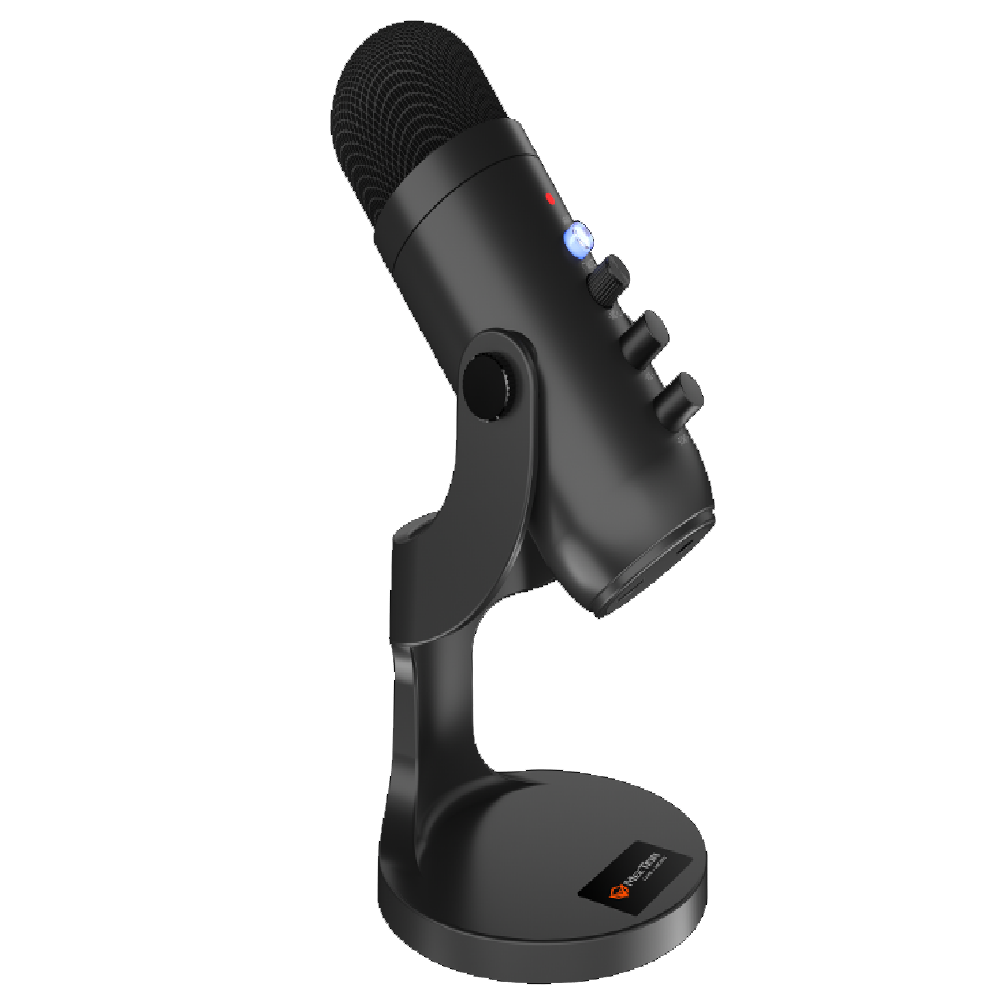 MICROFONO MEETION GAMING ALAMBRICO USB-C + 1xJACK 3.5M / MT-MC20 / BLACK - Imagen 5