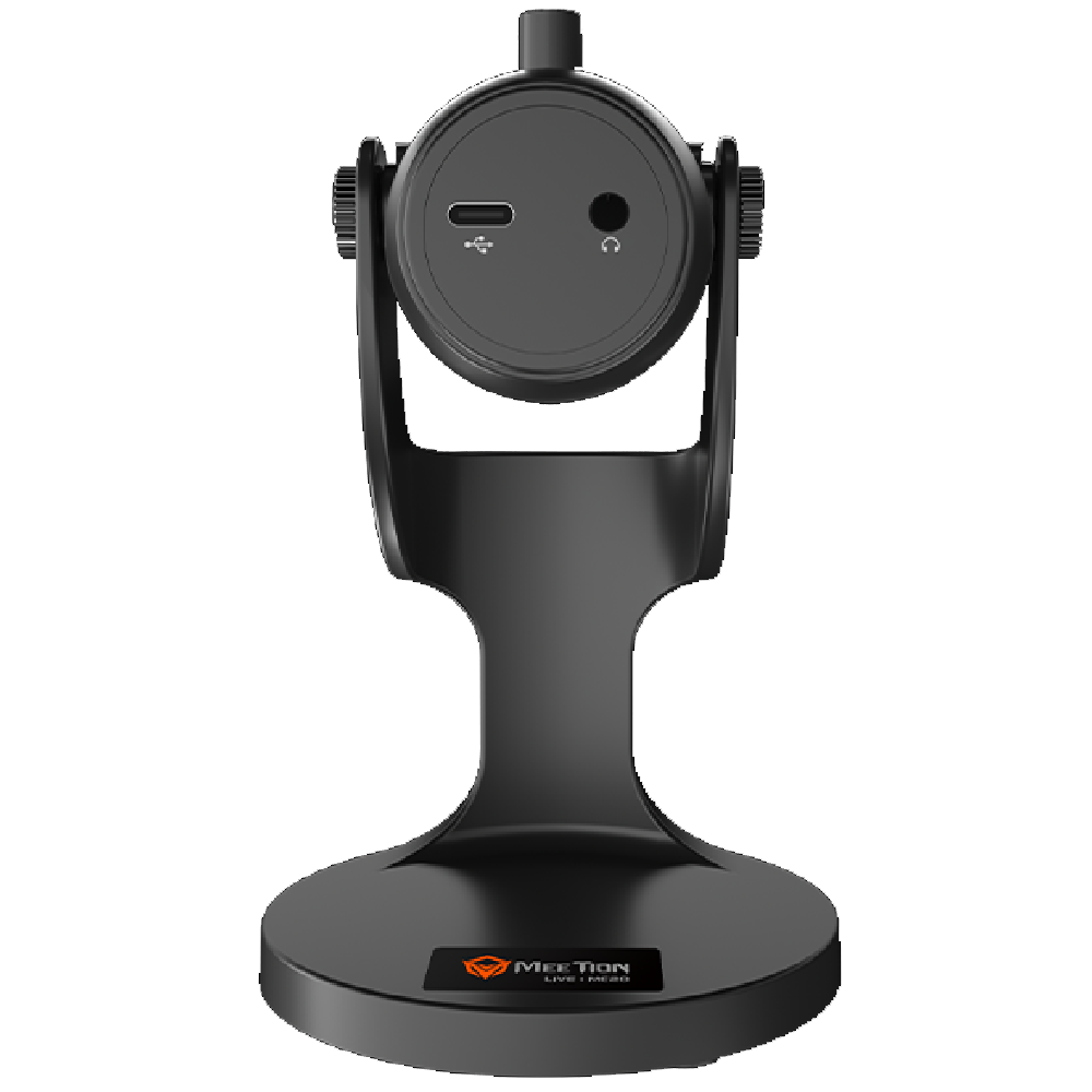 MICROFONO MEETION GAMING ALAMBRICO USB-C + 1xJACK 3.5M / MT-MC20 / BLACK - Imagen 6