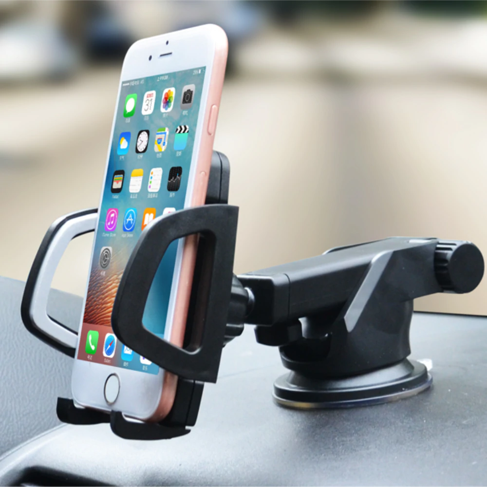 SOPORTE PARA CELULAR AUTO UNNO TEKNO CON BRAZO AJUSTABLE - Imagen 6