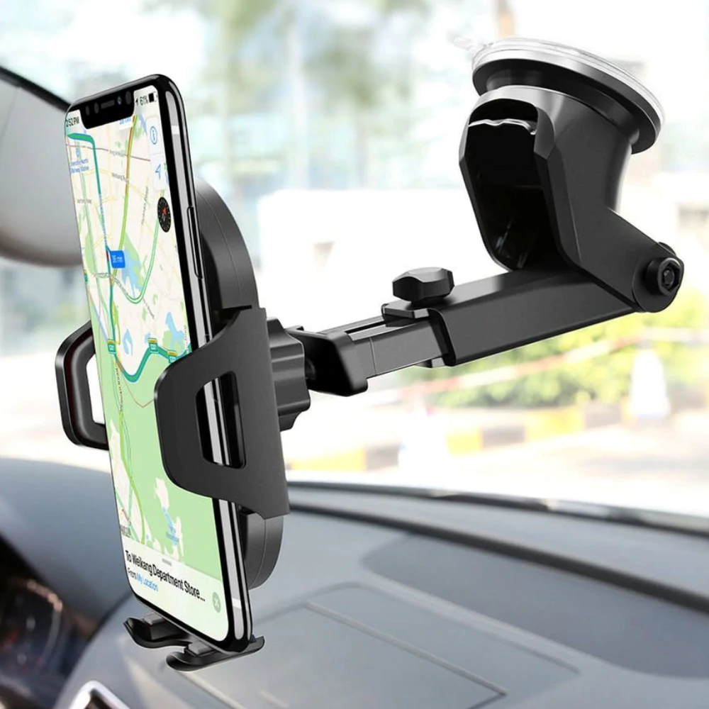 SOPORTE PARA CELULAR AUTO UNNO TEKNO CON BRAZO AJUSTABLE - Imagen 5