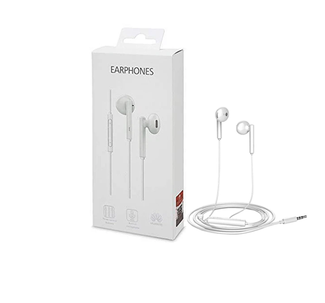 AUDIFONOS HUAWEI P8 ALAMBRICO / JACK 3.5MM / MANOS LIBRES / WHITE