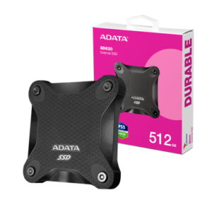 DISCO DURO SSD EXTERNO ADATA/ 512GB/SD620/ USB 3.2 GEN 2 SUPPORT XBOX ONE PSP5