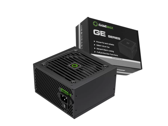 FUENTE DE PODER GAMEMAX 600 WATTS GE-600 80+ FAN 12CM 100-240V