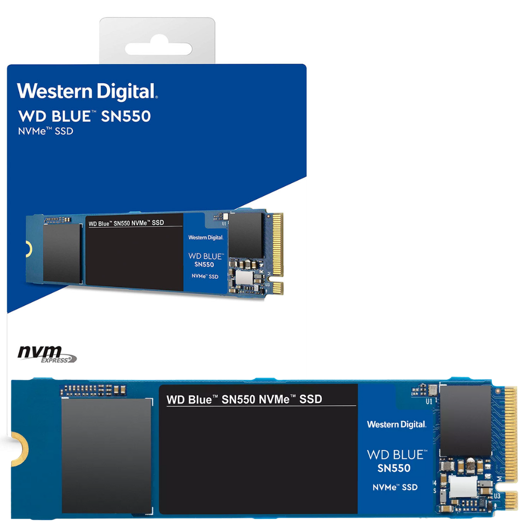 DISCO DURO SOLIDO WD BLUE M.2 NVME SN550 / 250GB / LAPTOP