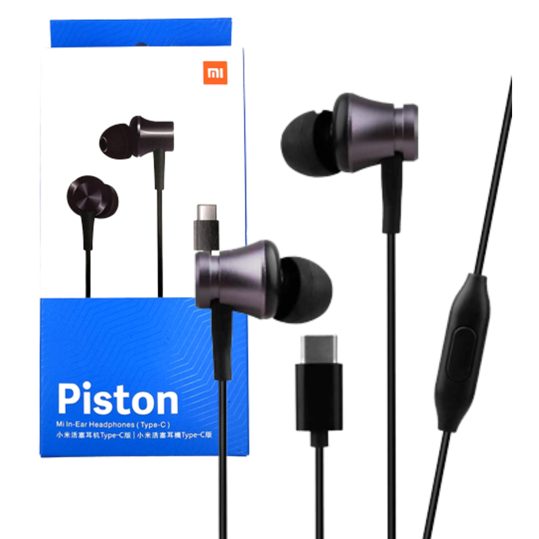 AUDIFONOS XIAOMI PISTON ALAMBRICO / USB-C / ZBW4482TY / BLACK