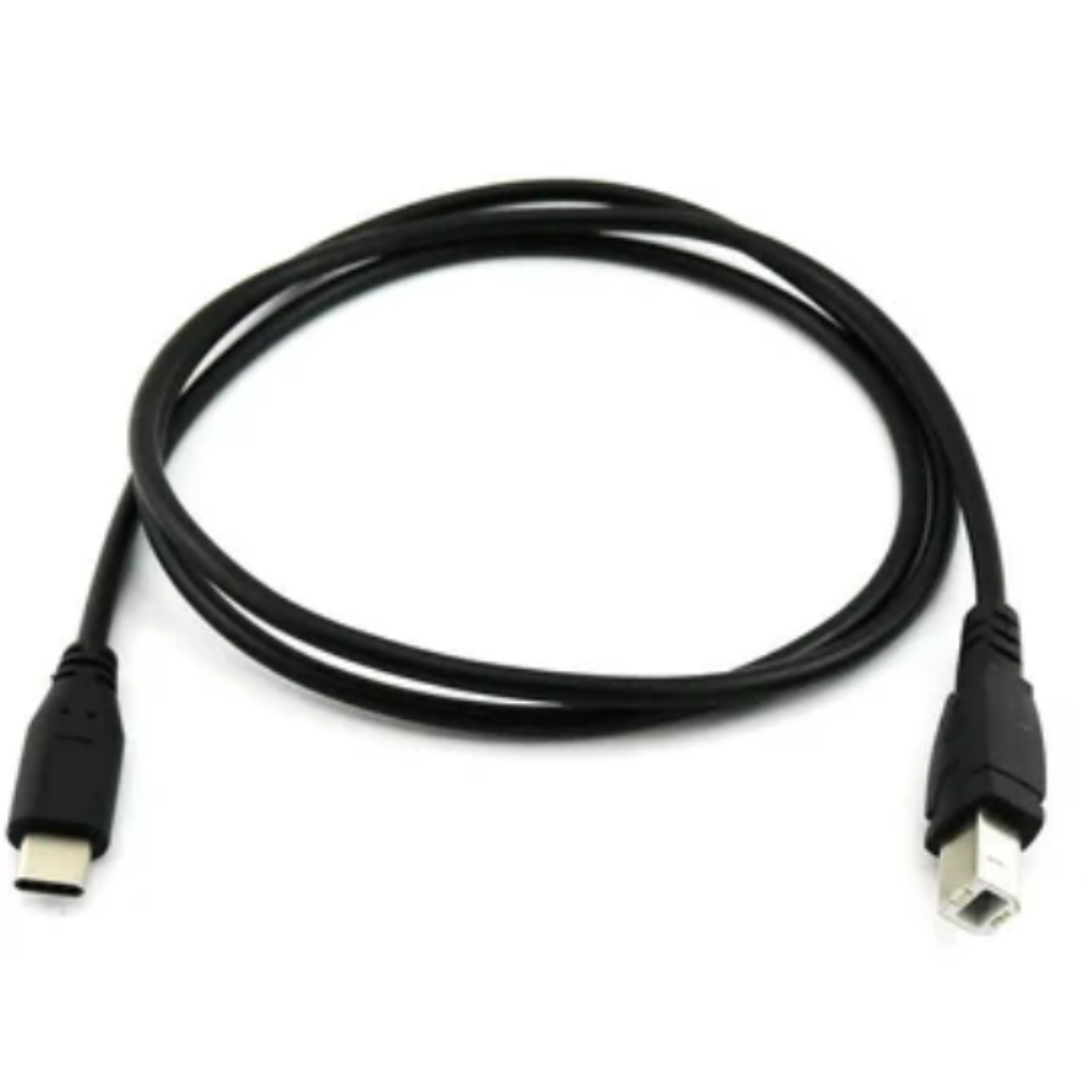 CABLE DE IMPRESORA USB-C MACHO A USB TIPO B NITRON / 1.5M / BLACK