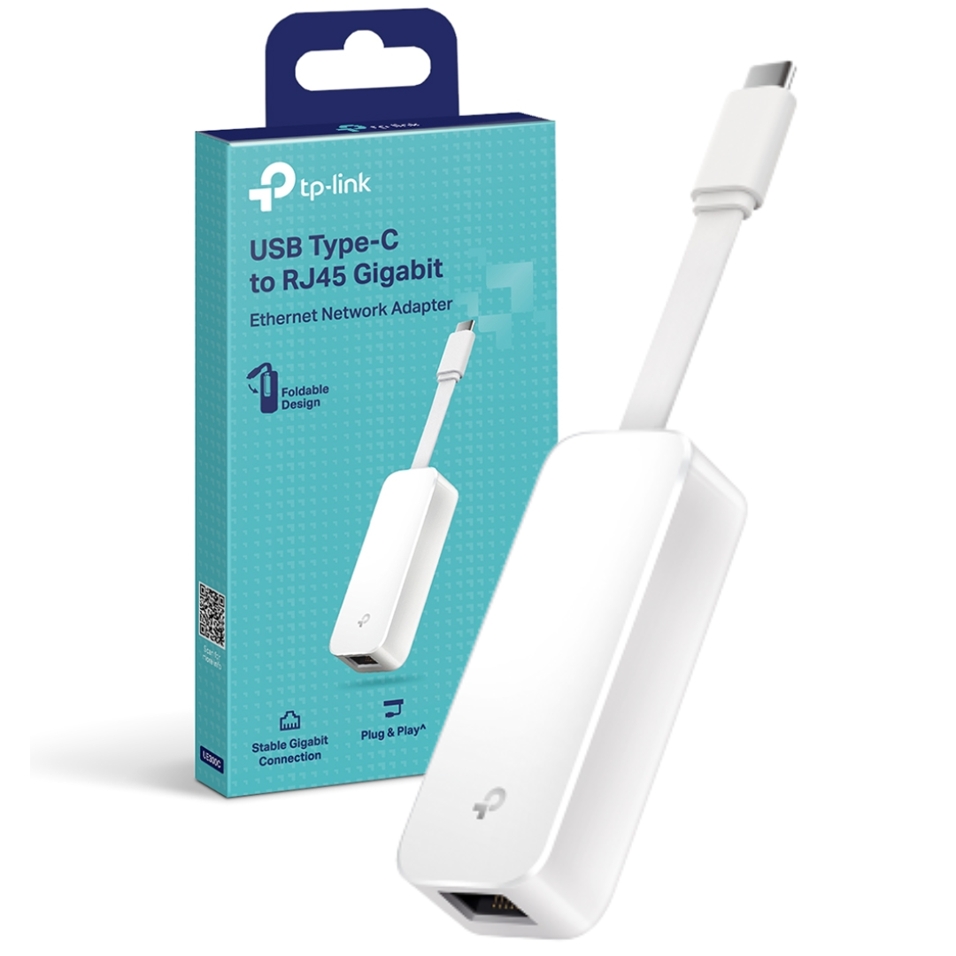 ADAPTADOR/CONVERTIDOR USB-C A RJ45 GIGABIT TP-LINK / UE300C / WHITE