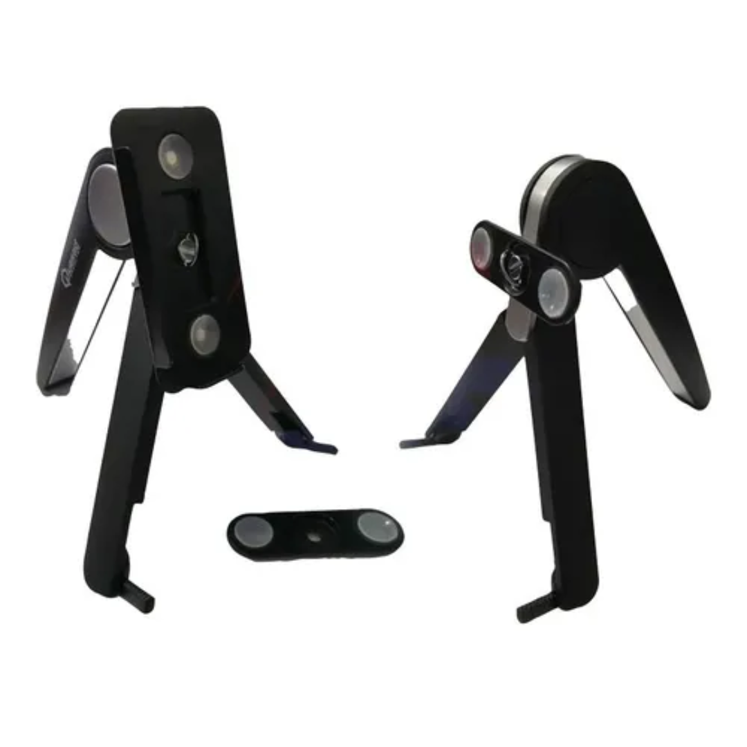 SOPORTE PARA LAPTOP 12″-TABLET-CELULAR QUASAD / PLEGABLE / QUP-1S / BLACK