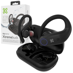 AUDIFONOS KLIP XTREME XTREMEBUDS BLUETOOTH V5.1 / DURACION: 108 HORAS / BOTON TACTIL / MANOS LIBRES / KTE-500BK / BLACK