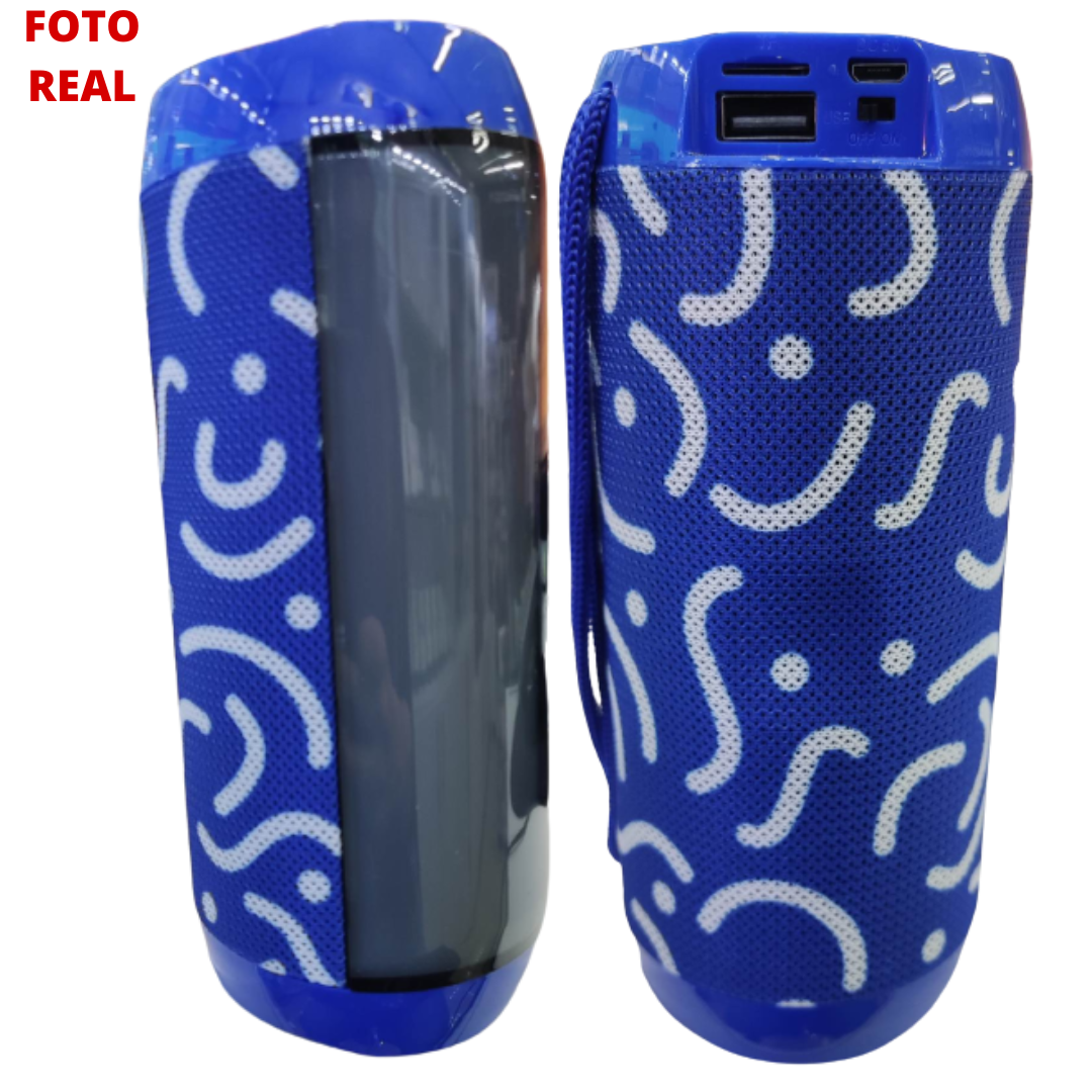 PARLANTE JBL TS100 / BLUETOOTH V4.0 / POTENCIA: 9W / DURACION: 5 HORAS / RANURA: USB 2.0 - MICRO SD - RADIO FM - AUX 3.5MM / LUZ RGB / GENERICO / RED - Imagen 2