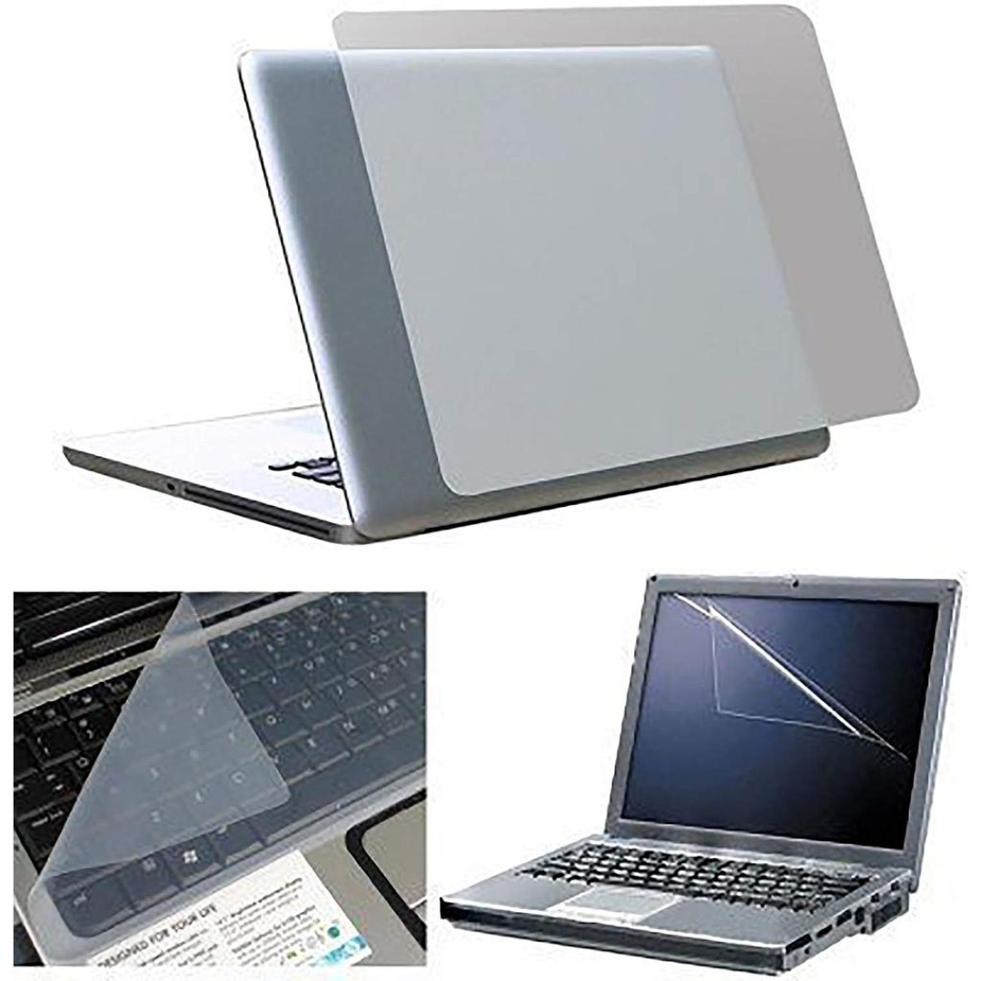 KIT 3 EN 1 LAPTOP 14″ / MICA PARA PANTALLA + PROTECTOR DE TECLADO + SKIN PARA LA TAPA