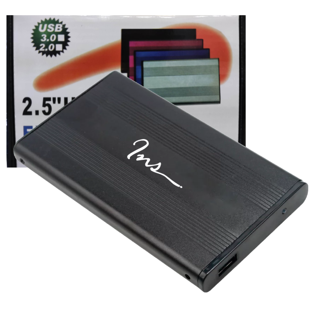 CAPSULA LAPTOP 2.5” NITRON USB 2.0 / BLACK