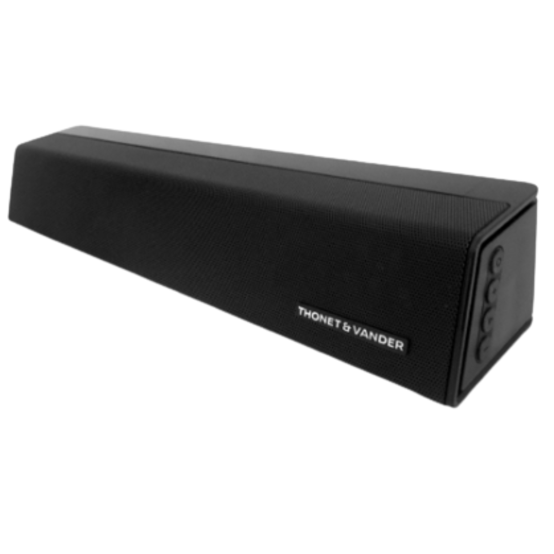 PARLANTE/BARRA DE SONIDO THONET&VANDER BALKEN BLUETOOTH V5.0 + 3.5 MM + DIGITAL ÓPTICO (SPDIF) / POTENCIA RMS 42W – POTENCIA MAXIMA 180W / BLACK