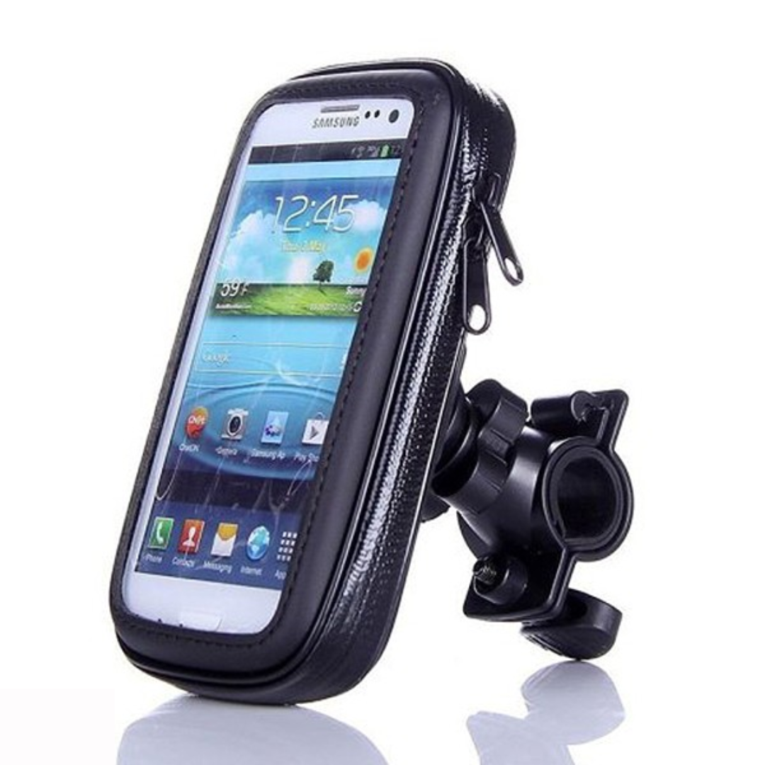 SOPORTE CELULAR 5.5″ PARA MOTO IMPERMEABLE / BLACK
