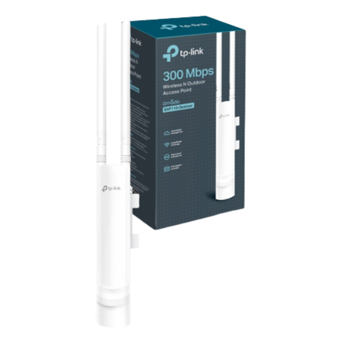 PUNTO DE ACCESO/EXTENSOR DE RANGO WIFI PARA EXTERIOR EAP110 OUTDOOR – 300MBPS TP-LINK