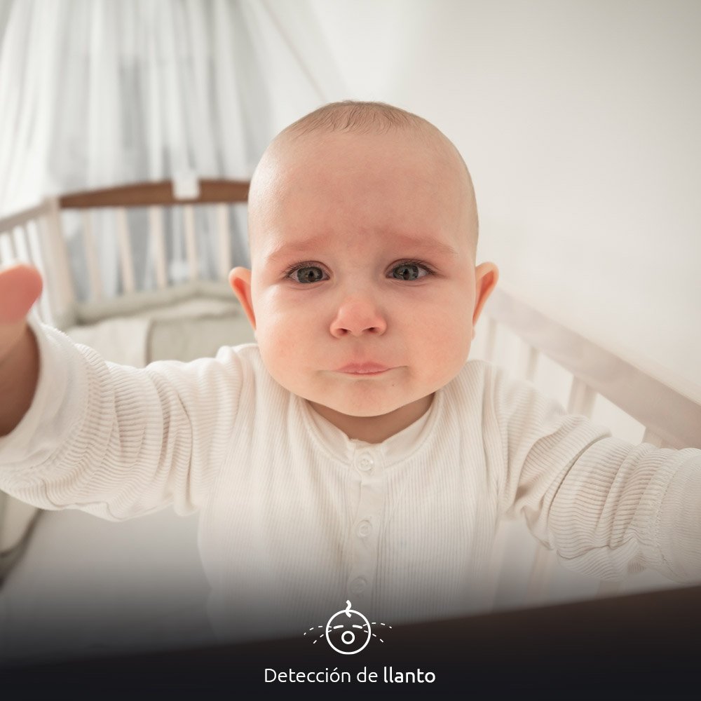 CÁMARA DE SEGURIDAD PARA INTERIOR NEXXT SMART WIFI/ MONITOR PARA BEBÉ/SOPORTE FLEXIBLE / RESOLUCIÓN 2K / NHC-B100/ WHITE - Imagen 6