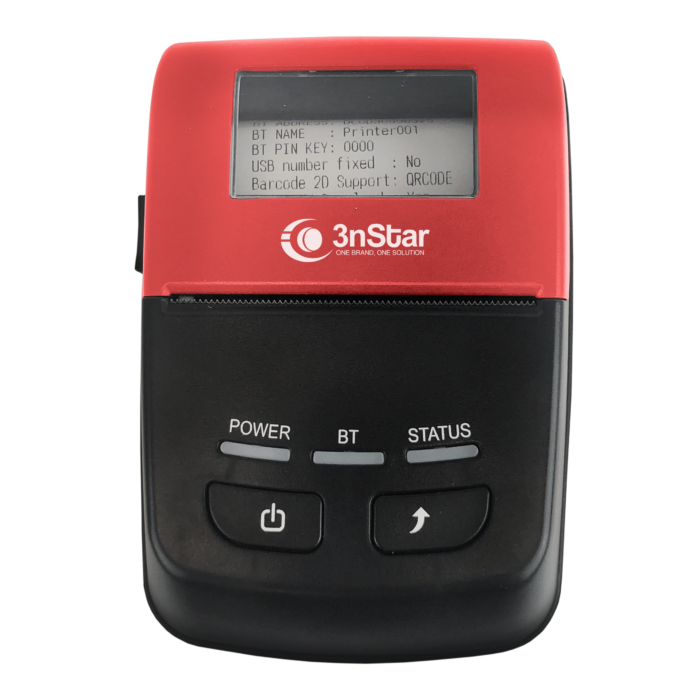 IMPRESORA PORTATIL/ 3NSTAR/ PPT205BT/ BLUETOOTH- USB/ COMPATIBLE WINDOWS/ ANDROID /LINUX.