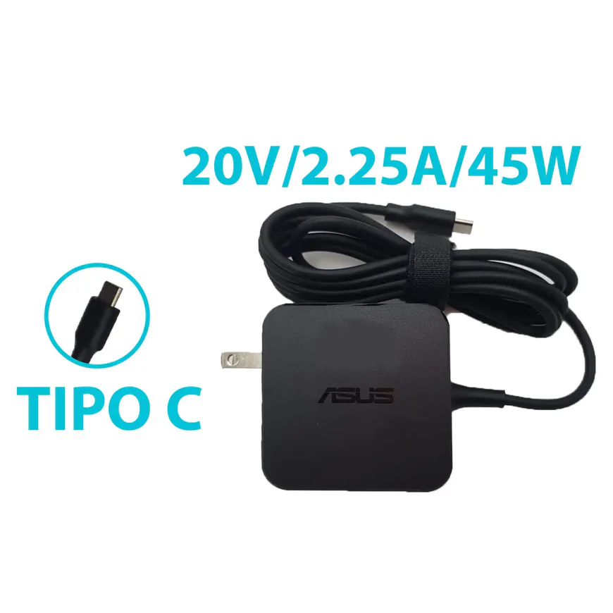 CARGADOR ASUS USB-C / 20V-2.25A / ORIGINAL / BLACK - Imagen 2