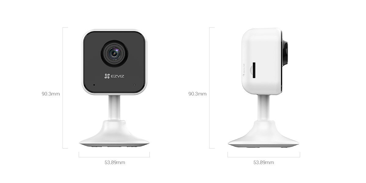 CÁMARA DE SEGURIDAD EZVIZ H1C / FIJA INTERIOR/ WIFI / BASE MAGNETICA/ MICRO SD 512GB/ WHITE - Imagen 4