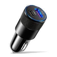 CARGADOR AUTO IIN&ZII / IZ-C707 / USB-C / USB / 38W / CARGA RAPIDA