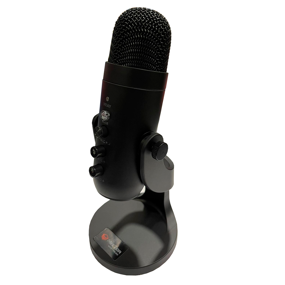 MICROFONO MEETION GAMING ALAMBRICO USB-C + 1xJACK 3.5M / MT-MC20 / BLACK - Imagen 10