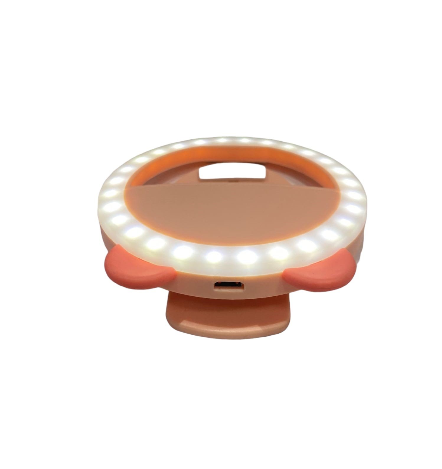 ARO DE LUZ / PARA CELULAR / ESPEJO / CUTE FILL LIGHT MIRROR / OREJAS / 3 NIVELES DE LUZ LED