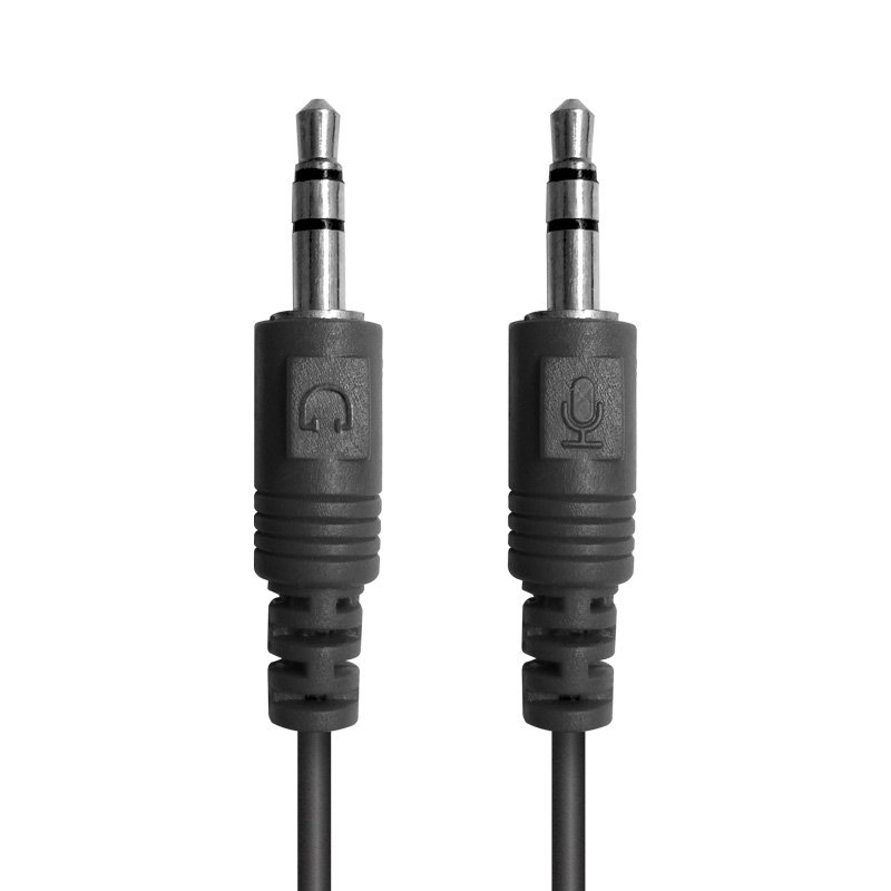AUDIFONOS KLIP XTREME CON MICROFONO EXTERNO ALAMBRICO / 2 x JACK 3.5MM / CONTROL DE VOLUMEN / KSH-270 / BLACK - Imagen 5