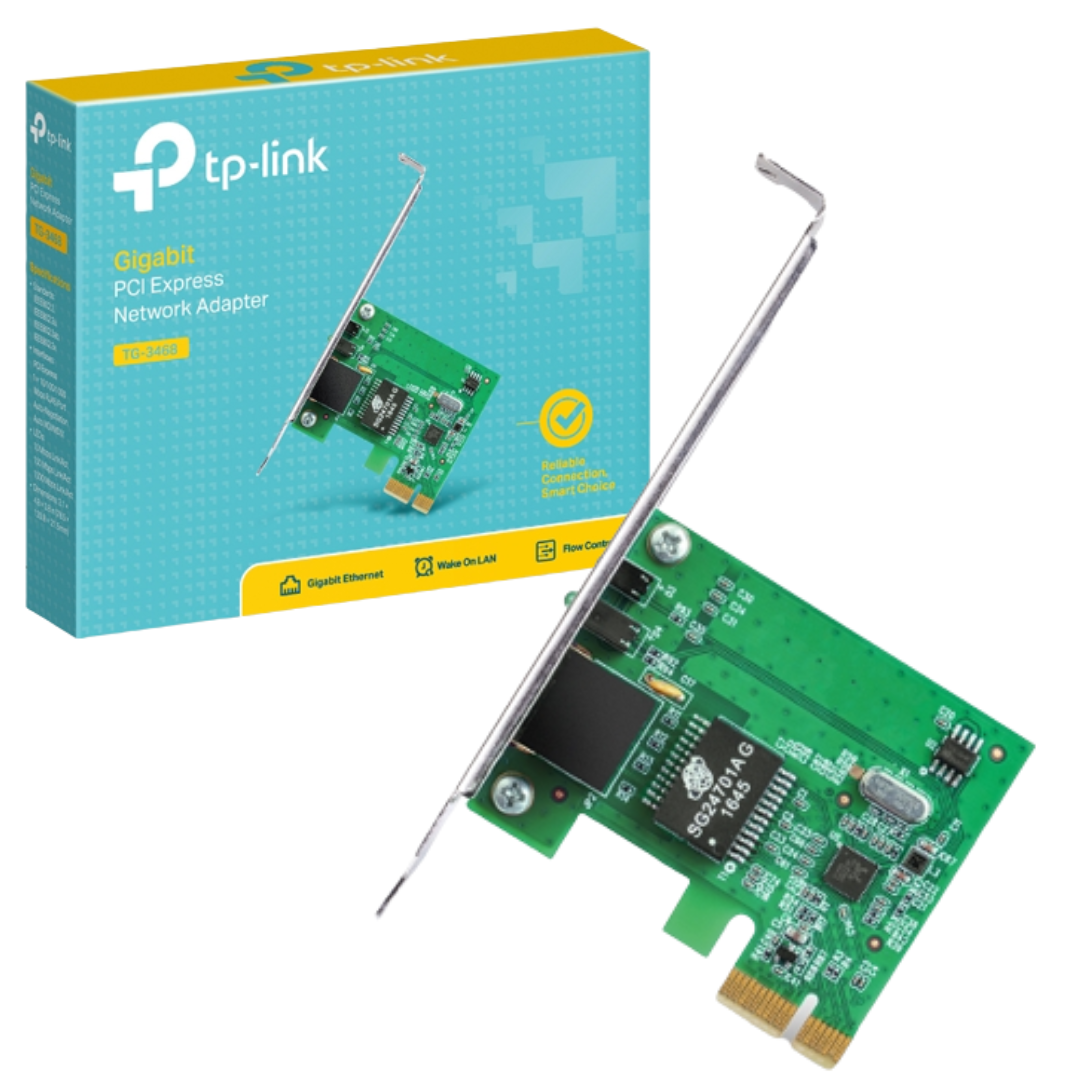 TARJETA DE RED INTERNA PCI-E ALAMBRICA GIGABIT TG-3468 TP-LINK