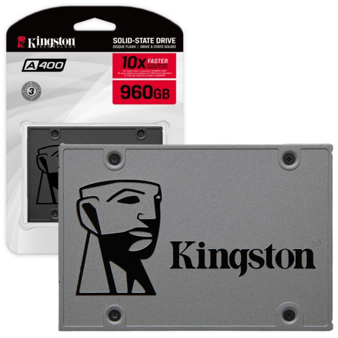 DISCO DURO SOLIDO KINGSTON SATA 2.5” A400 / 960GB / PC-LAPTOP