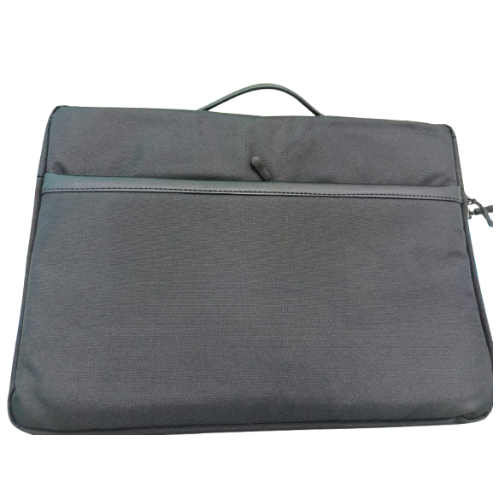 ESTUCHE LAPTOP DE 15.6 PULGADAS / DE CIERRE CON BOLSILLO LATERAL / BLACK