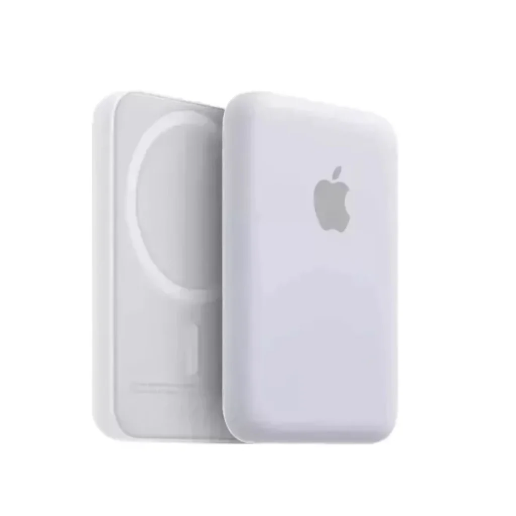 BASE DE CARGA INALAMBRICA / BATERIA PACK DE IPHONE MAGSAFE/ WHITE