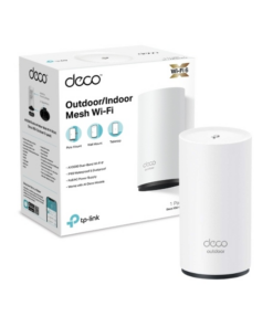 SISTEMA WIFI DECO MESH X50 – AX3000 DUAL BAND TP LINK / 1 PACK – WIFI 6 / COBERTURA: 230M CUADRADOS / COMPATIBLE CON ALEXA – GOOGLE / WHITE