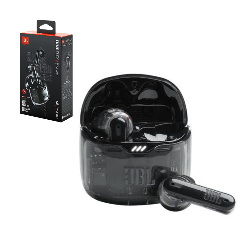 AUDIFONO JBL TUNE FLEX / BLUETOOTH V5.2 / DURACION: 6 HORAS / MANOS LIBRES / BLACK