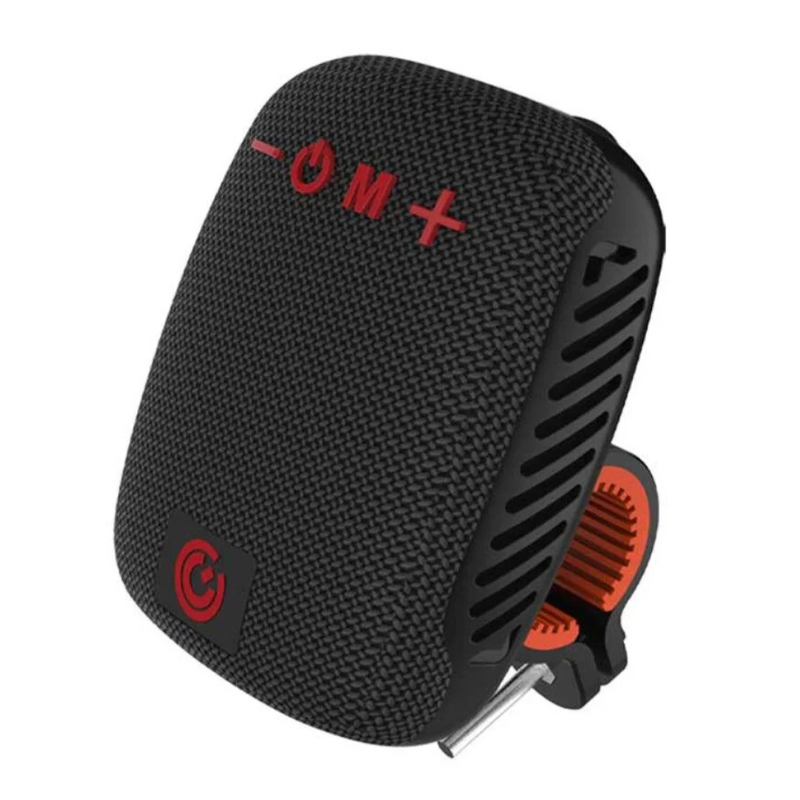 PARLANTE BLUETOOTH SONICGO BIKECLIPZ / BICICLETA Y MOTO / IPX5 / 5 HORAS / MANOS LIBRES / BLACK