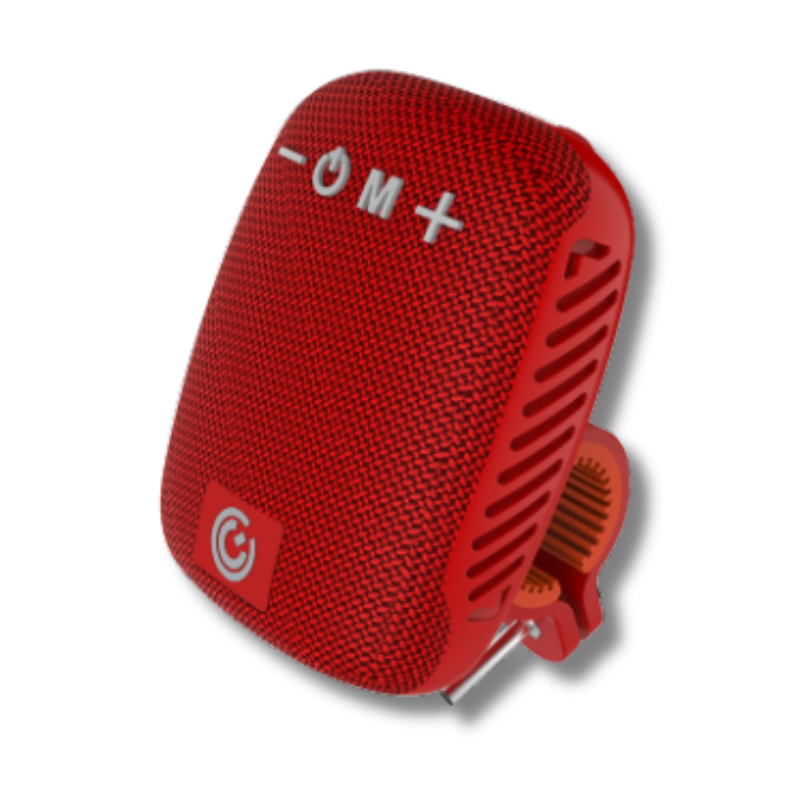 PARLANTE BLUETOOTH SONICGO BIKECLIPZ / BICICLETA Y MOTO / IPX5 / 5 HORAS / MANOS LIBRES / RED