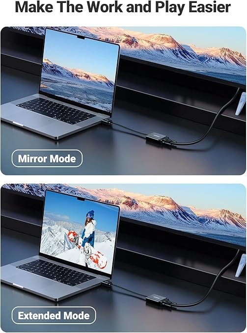 ADAPTADOR CONVERTIDOR DE HDMI A VGA MM103 UGREEN - Imagen 6