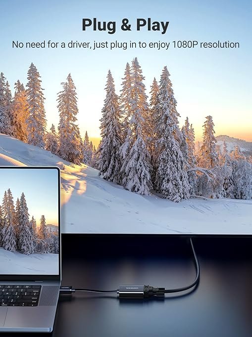 ADAPTADOR CONVERTIDOR DE HDMI A VGA MM103 UGREEN - Imagen 7