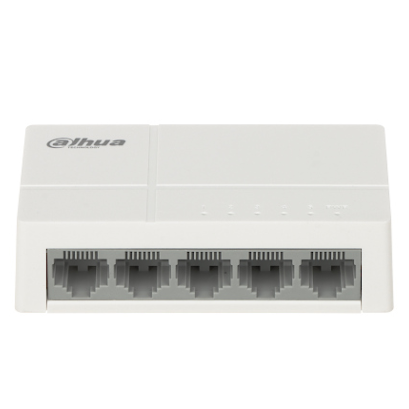 SWITCH DE RED DAHUA 5 PUERTOS 10/100 Mbps / DH-PFS3005/WHITE
