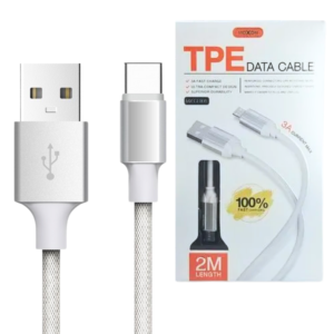 CABLE DE CELULAR TIPO A- TIPO C MOXOM 2METROS MX-CB108