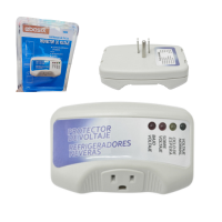 PROTECTOR DE CORRIENTE ELECTRICA EBASIX V009 / 1 TOMA CORRIENTE / WHITE
