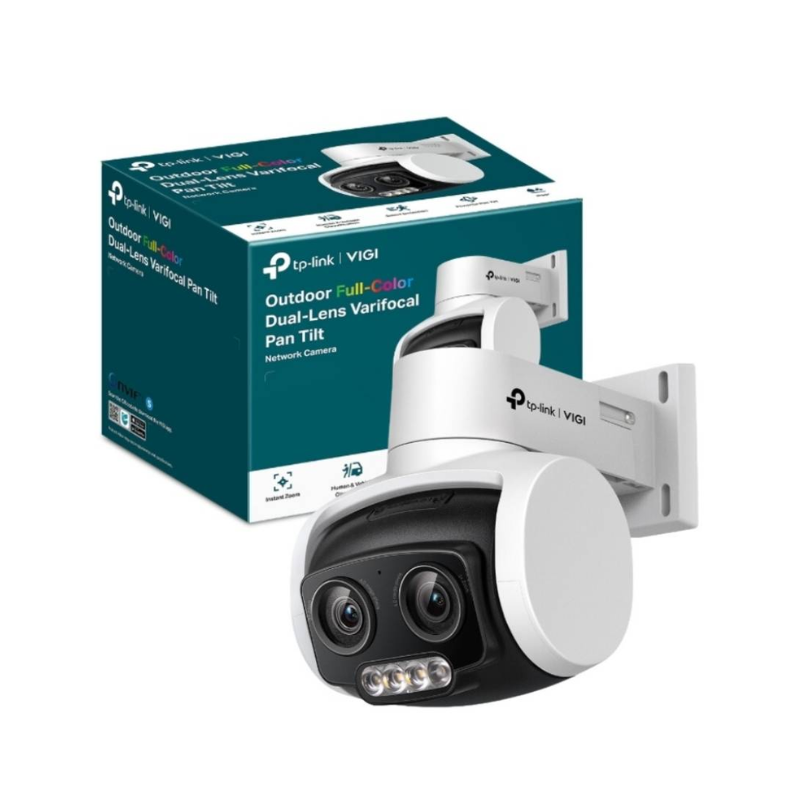 CAMARA DE SEGURIDAD TP-LINK VIGI C540V EXTERIOR FULL COLOR /4MP /3X ZOOM /DOBLE LENTE