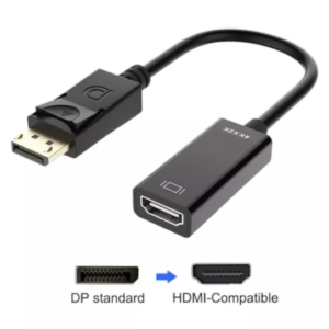 CONVERTIDOR DISPLAYPORT A HDMI M-H / 2K Y 4K / 20CM / BLACK