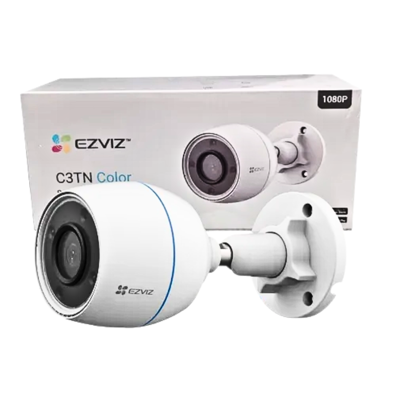 CAMARA DE SEGURIDAD EXTERNA EZVIZ C3TN / RESOLUCION 1080P / VISION NOCTURNA / DETECCION / PROTECCION IP67 / AUDIO